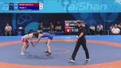 50 kg Qualif. - Akak Mambetsadykova, Kyrgyzstan vs Serineh Crane, Armenia