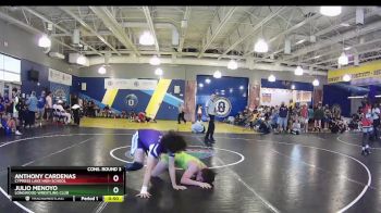 175 lbs Cons. Round 3 - Julio Menoyo, Longwood Wrestling Club vs Anthony Cardenas, Cypress Lake High School