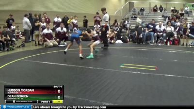 60 lbs Round 2 (4 Team) - Hudson Morgan, Rochester vs Dean Bergen, Grandville