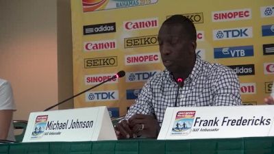 Michael Johnson's advice for Usian Bolt