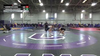 145 lbs Cons. Round 3 - Jasmine McCaskel, Cornell College vs Annsleigh Alexander, Central Methodist University