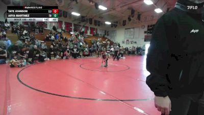 48-50 lbs Round 4 - Tate Johnson, San Clemente Youth Wrestling vs Arya Martinez, Threshold WC