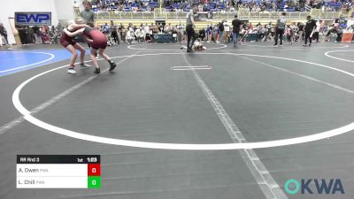 64-70 lbs Rr Rnd 3 - Abby Owen, Perry Wrestling Academy vs Lucy Chill, Perry Wrestling Academy