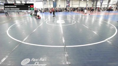 120 lbs Consi Of 16 #1 - Jacob Dusche, NC vs Mario Fernandez, AZ