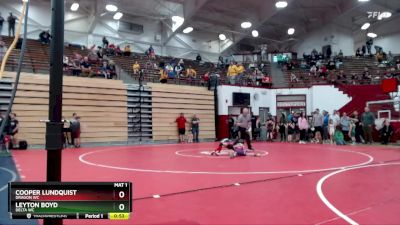 51-56 lbs Semifinal - Leyton Boyd, Delta WC vs Cooper Lundquist, Dragon WC