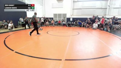 108 lbs Consi Of 4 - Ben Kinney, FZ Crew - HS vs Landon Dentz, Freakztyle Wrestling Crew - HS