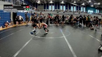 60 lbs Round 5 (6 Team) - Nolan Perry, Creeks Wrestling vs Christian Russell, BHWC | Dirt Divers