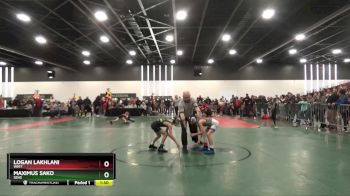 60 lbs Round 1 - Maximus Sako, SEHS vs Logan Lakhlani, WHIT