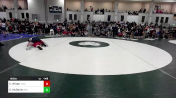 165 lbs Round Of 16 - Charlie Wilder, Hingham vs Decklan McDevitt, Pembroke