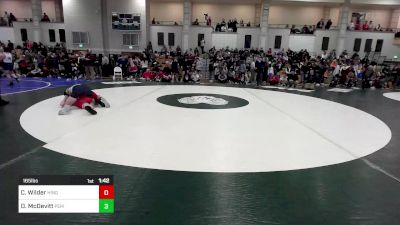 165 lbs Round Of 16 - Charlie Wilder, Hingham vs Decklan McDevitt, Pembroke