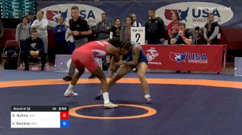 50 kg Prelims - Aliyah Rollins, Unattached vs Vannessa Ramirez, McKendree Bearcat Wrestling Club