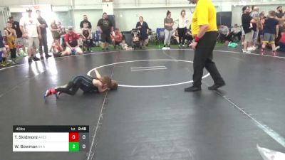 40 lbs Pools - Thor Skidmore, Ares W.C. (MI) vs William `Hank` Bowman, 84 Athletes (VA)