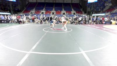 132 lbs Cons 64 #2 - Braxton Winkey, IA vs Garrett VerHeecke, IL