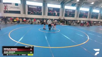 126 lbs Cons. Semi - Natalia Mendez, 806 Takedown Wrestling vs Echo Cranor, Spartan Mat Club