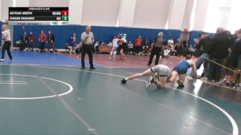 132 lbs Cons. Round 1 - Chase Sudano, St Augustine vs Jaydan Mieth, Sussex Central