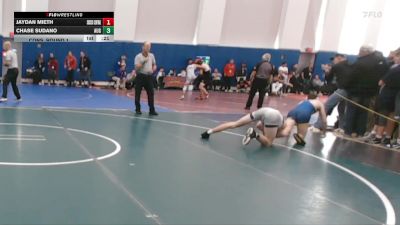 132 lbs Cons. Round 1 - Chase Sudano, St Augustine vs Jaydan Mieth, Sussex Central