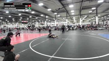 74 lbs Consi Of 8 #2 - Andres Tapia, Trybe vs Leon Gonzalez, Savage House WC