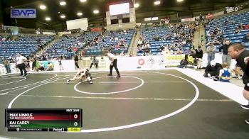 67 lbs Quarterfinal - Kai Carey, Augusta vs Max Hinkle, The Best Wrestler