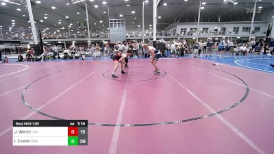 174 lbs Rr Rnd 5 - Jackson Wentz, Cedar Cliff vs Isaac Evans, Parkland