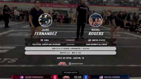 Jackie Fernandez vs Rachel Rogers 2024 ADCC Austin Open