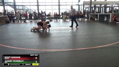 120 lbs Round 2 - Wyatt Donohoe, Wrath vs Zander Youngblut, IAWC