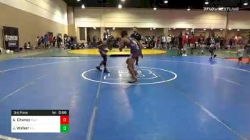 138 lbs 3rd Place - Andrew Chaney, California vs Jamal Walker, Villains Of Voldosta