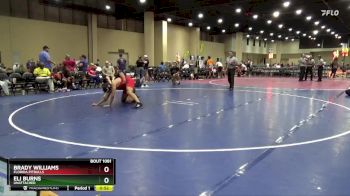 175 lbs Cons. Round 5 - Eli Burns, Unattached vs Brady Williams, Florida Pitbulls