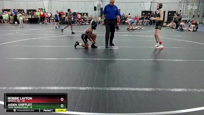 96 lbs Semis (4 Team) - Robbie Layton, Seagull WC vs Aiden Shifflet ...