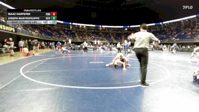 132 lbs Consy 2 - Isaac Harpster, Penns Valley vs Joseph Mastrofilippo, Bethlehem Area
