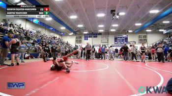 106 lbs Semifinal - Kiowyn Deaton-Vancuren, Grove Takedown Club vs Austin Thatcher, Wagoner Takedown Club