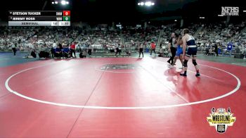 B5A-132 lbs Semifinal - Jeremy Ross, Will Rogers vs Stetson Tucker, Shawnee