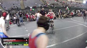 140 lbs Finals (8 Team) - Quinton Dahle, North Dakota 2 vs Korry Daugherty, Nebraska Blue