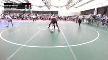 140-I lbs Round Of 16 - Matthew Miranda, Kingsway vs Edward Nasimov, Willpower Wrestling Club