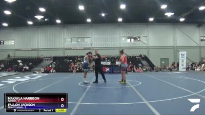 185 lbs Placement Matches (8 Team) - Makayla Harrison, Florida vs Fallon Jackson, Pennsylvania