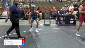 82 kg 3rd Place - Tyler Eischens, NYAC/Tar Heel WC vs Beka Melelashvili, NYAC