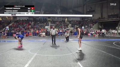 115 lbs Quarterfinal - Sophia Berry, Norton Wrestling Club vs Rheamy Rierson, MAC