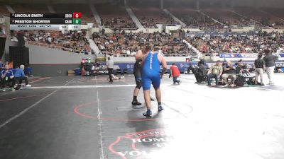 287-D1 3rd Place Match - Preston Shorter, Chandler High School vs Lincoln Smith, Sandra Day O`Connor High School