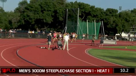 2015 Throwback: Men's 3k Steeplechase - Kebenei 8:23, Huling 8:24