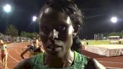 Sally Kipyego after solid outdoor season opener at Payton