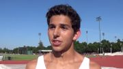 Grant Fisher happy with 1500 PR and looking forward to attending Stanford