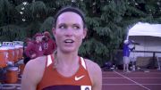 Amanda Smith of Virginia Tech after personal best in 1500