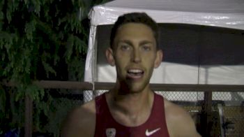 Erik Olson happy with last race on home track in the 5k