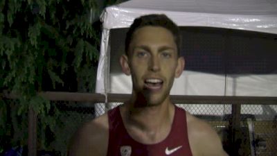Erik Olson happy with last race on home track in the 5k