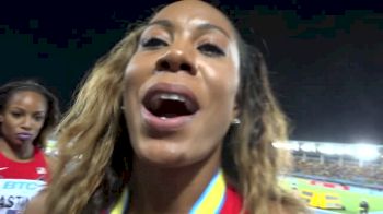 Sanya Richards-Ross Stays Perfect At The World Relays