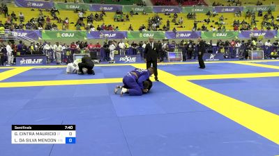 GABRIEL CINTRA MAURICIO vs LEON DA SILVA MENDONÇA 2024 Brasileiro Jiu-Jitsu IBJJF