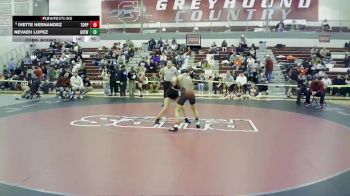 110 lbs Cons. Round 1 - Nevaeh Lopez, Grandview (Girls) vs Ivette Hernandez, Toppenish (Girls)