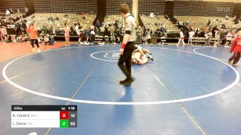 131 lbs Rr Rnd 8 - Alex Conard, Centurion Wrestling vs Logan Davis, CT Whale