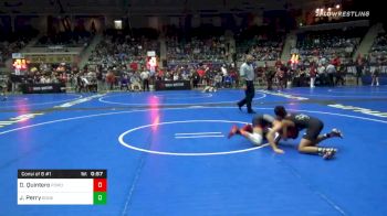 90 lbs Consolation - Dominick Quintero, Pomona Elite vs Jammer Perry, Boneyard Wrestling Academy