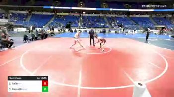 152 lbs Semifinal - Dominic Rossetti, New England vs Braeden Baller, Texas