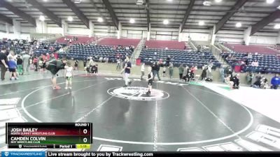 70 lbs Round 1 - Camden Colvin, Roy Wrestling Club vs Josh Bailey, North Summit Wrestling Club